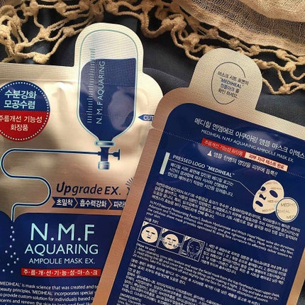 N.M.FアクアアンプルマスクJEX/MEDIHEAL/シートマスク・パックを使ったクチコミ(2枚目)