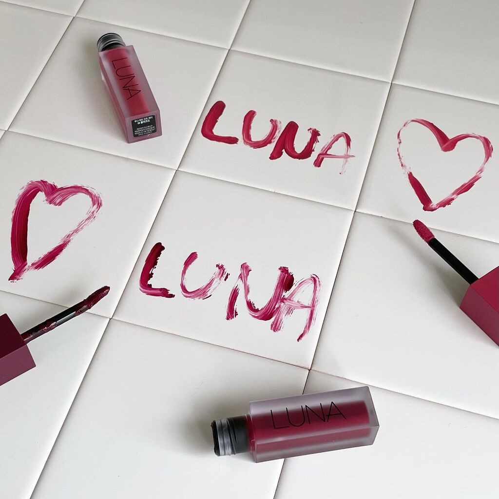 マットティントレザー/LUNA/リップティントを使ったクチコミ（1枚目）