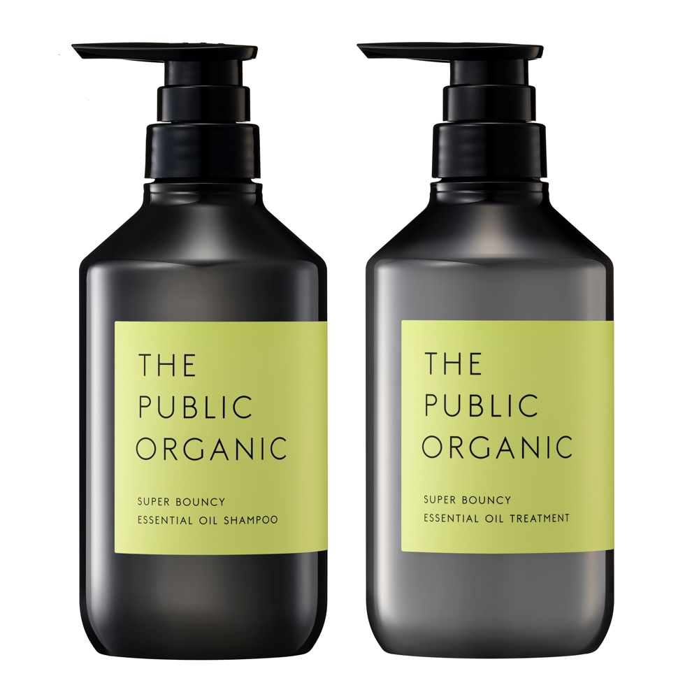 スーパーバウンシー DM シャンプー/DM ヘア トリートメント THE PUBLIC ORGANIC