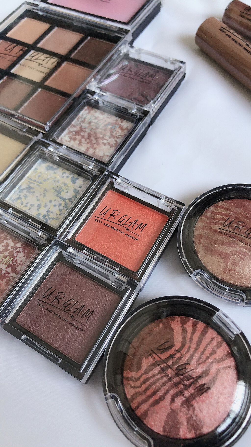 UR GLAM BLOOMING EYE COLOR PALETTE/U R GLAM/アイシャドウパレットを使ったクチコミ(2枚目)