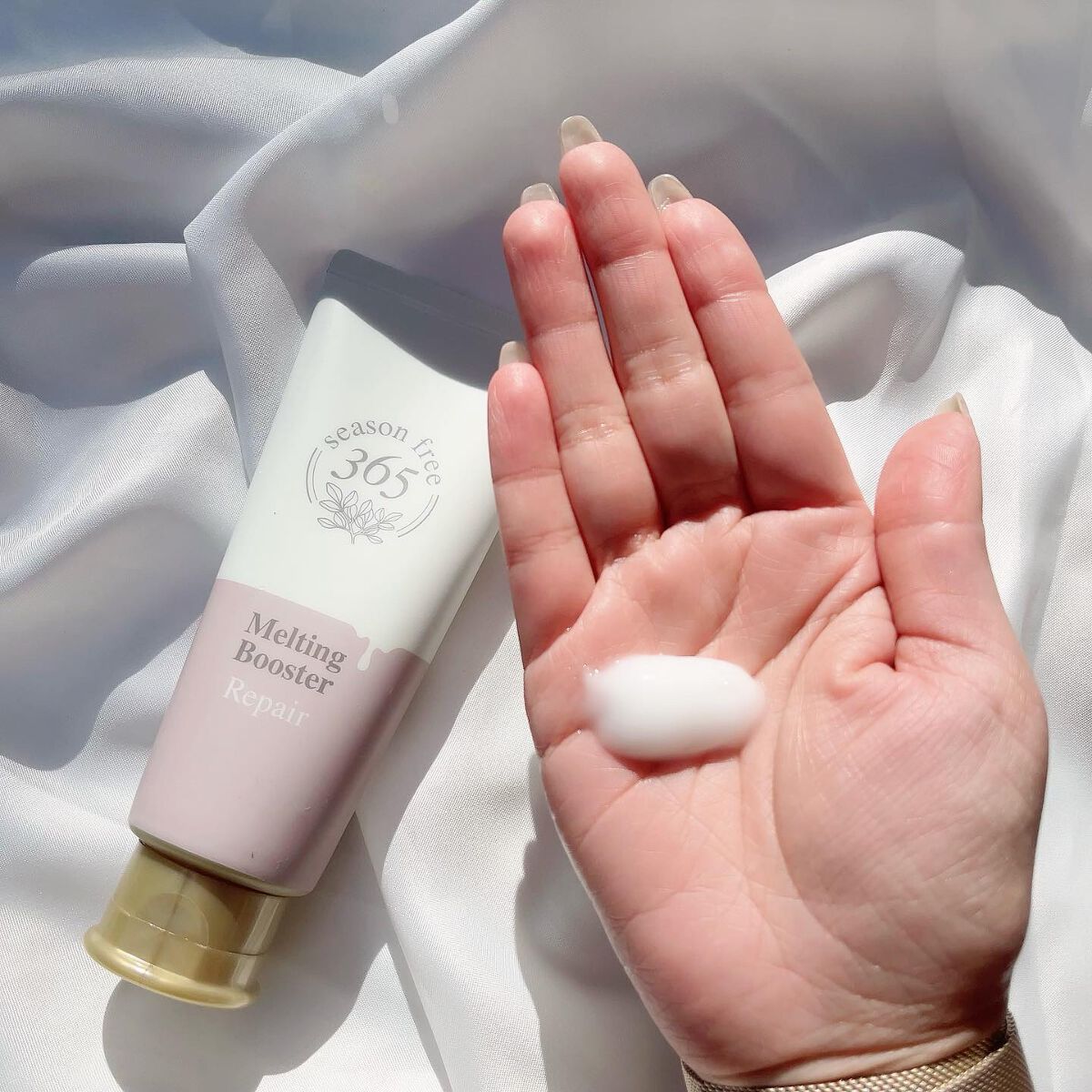 リペア メルティングブースター/season free 365/アウトバストリートメントを使ったクチコミ(5枚目)