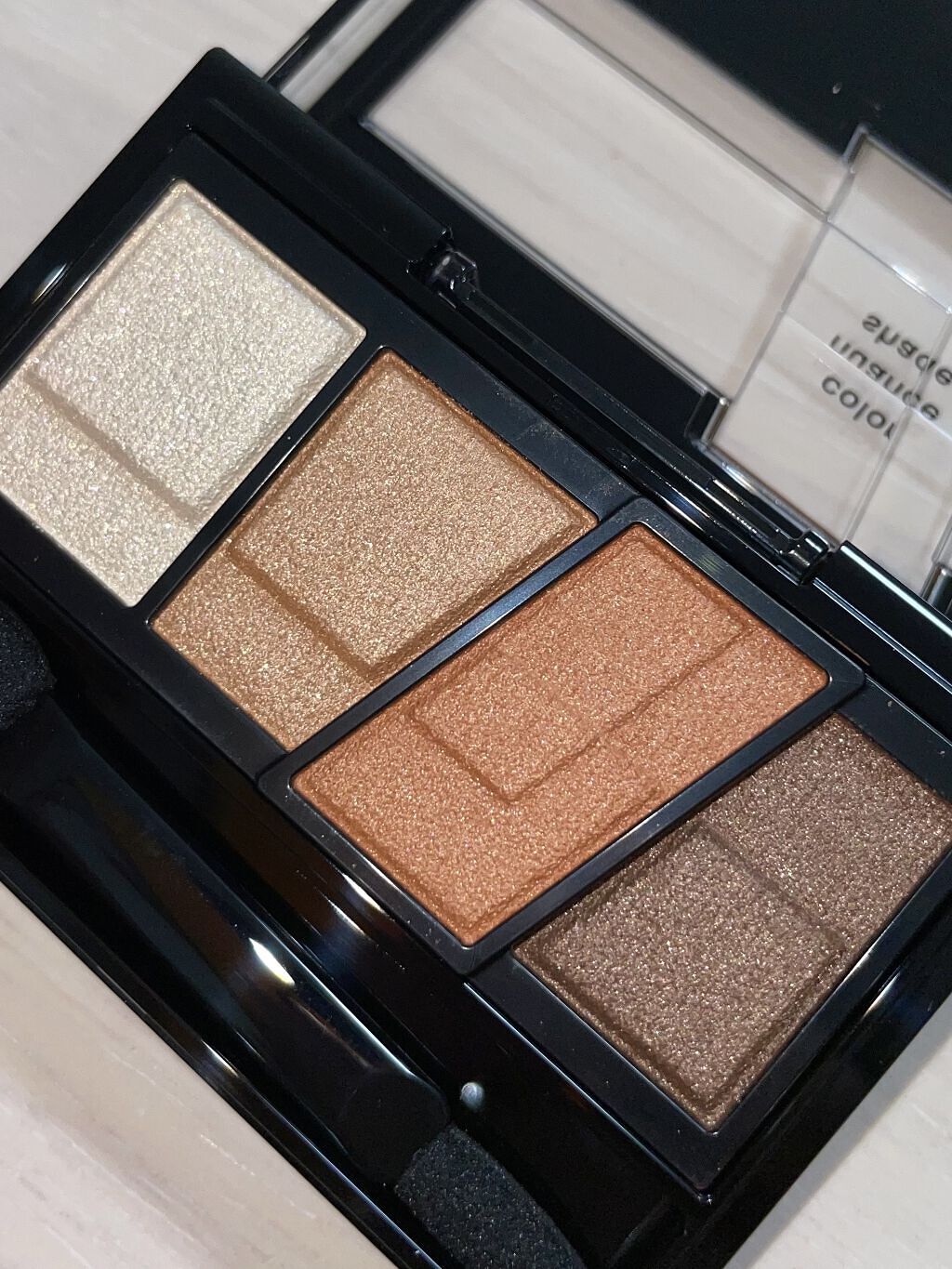 デザイニングブラウンアイズ BR-1 ウォームブラウン/KATE/アイシャドウパレットを使ったクチコミ（2枚目）