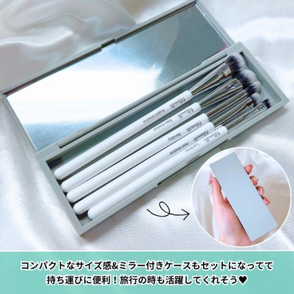 fillimilli アイメイクブラシセット/fillimilli/メイクブラシを使ったクチコミ(5枚目)