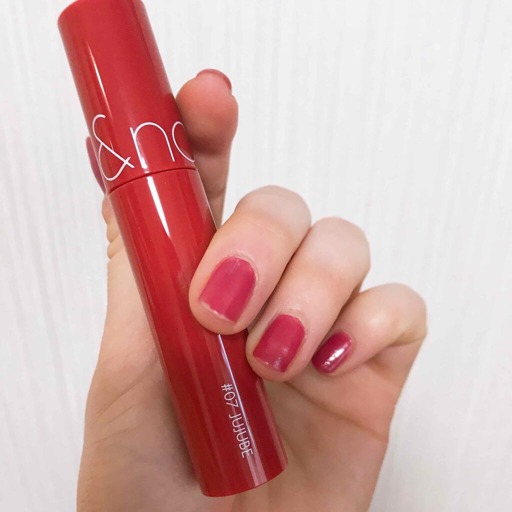 ジューシーラスティングティント/rom&nd/リップティントを使ったクチコミ（1枚目）