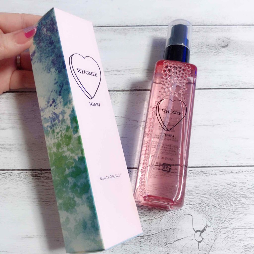 マルチオイルミスト/WHOMEE/ミスト状化粧水を使ったクチコミ(1枚目)