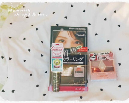 カラーリングアイブロウ/ヘビーローテーション/眉マスカラを使ったクチコミ(1枚目)