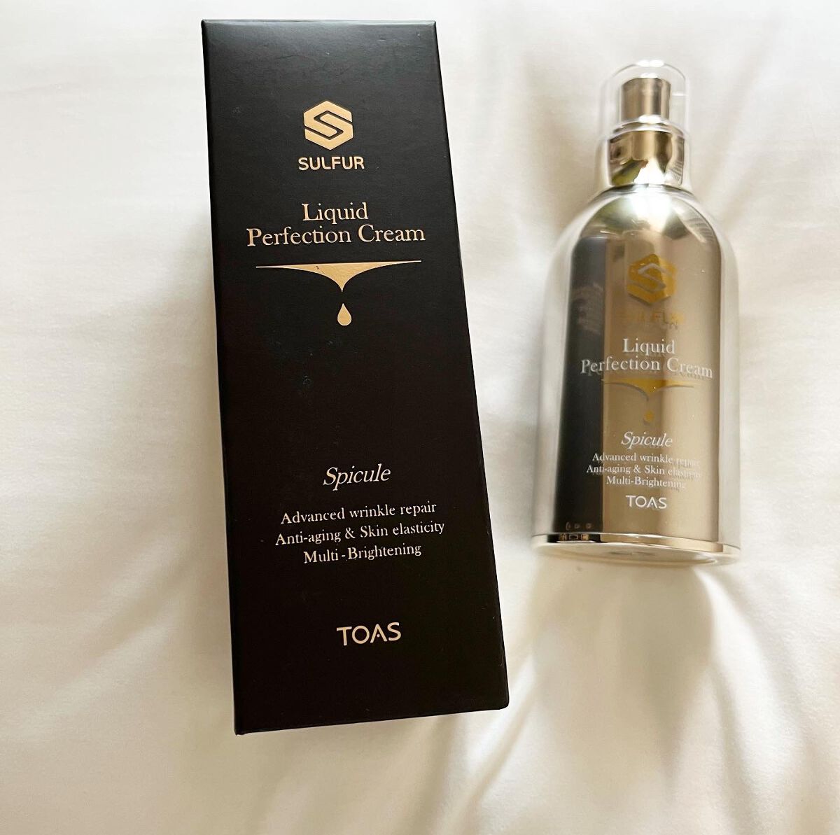 サルファ リキッド パーフェクションクリーム/トアス/フェイスクリームを使ったクチコミ（2枚目）
