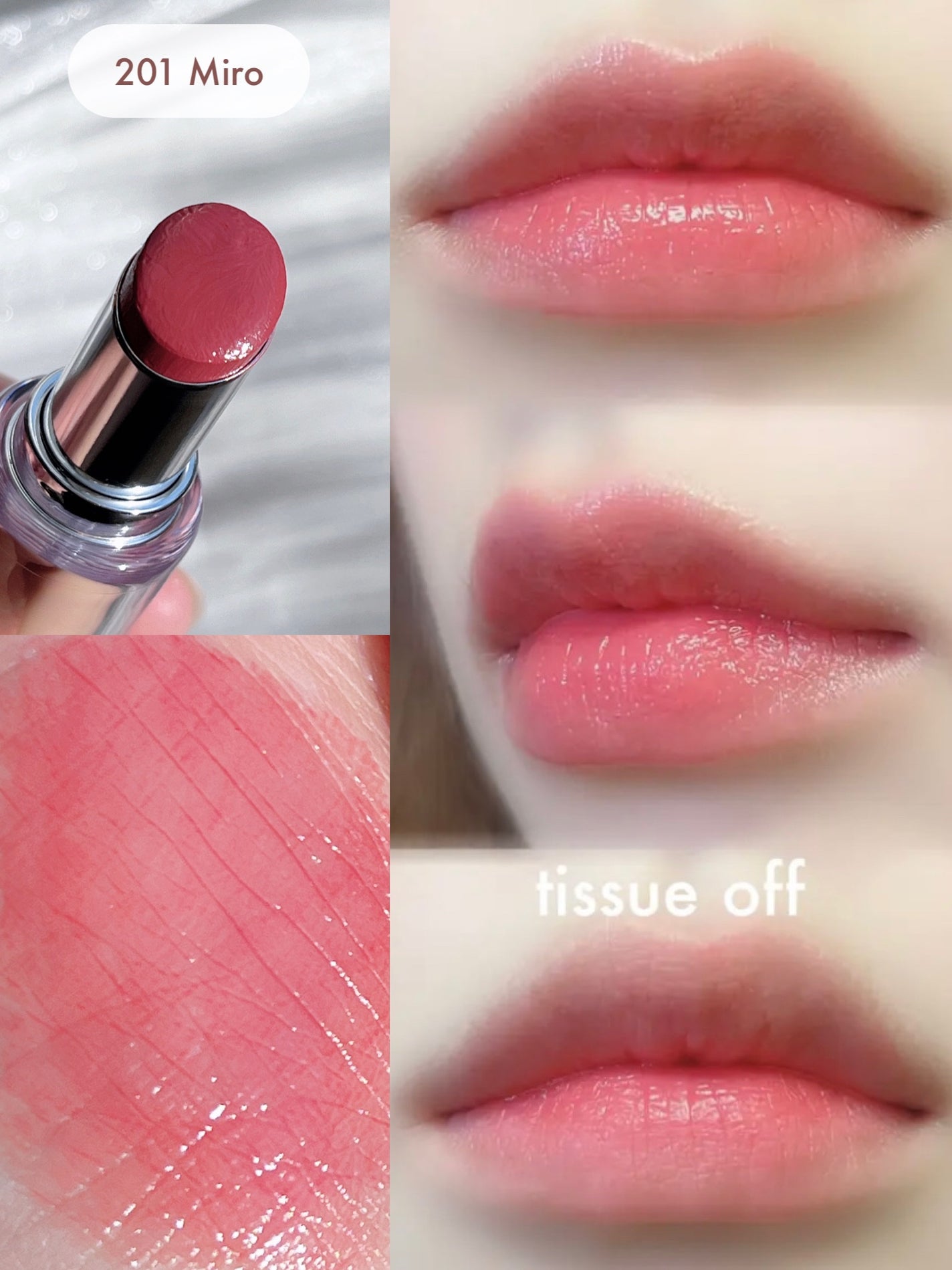 ボンディンググロウリップスティック/Laka/口紅を使ったクチコミ(4枚目)