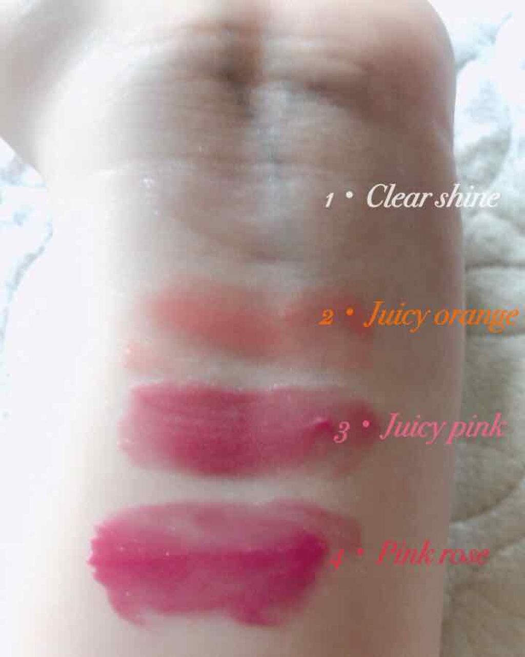 エスポルールリップグロス/エスポルール/リップグロスを使ったクチコミ（2枚目）