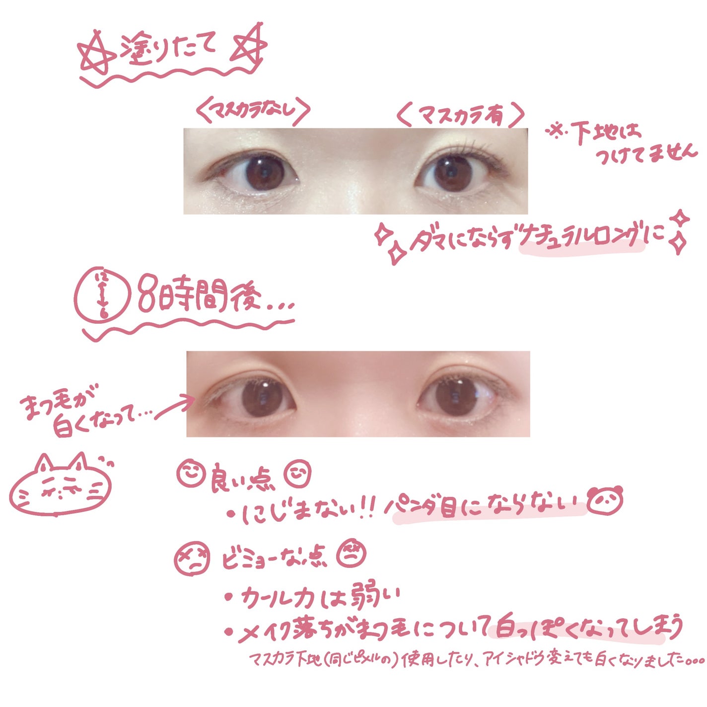 ピメル うそつきマスカラ/pdc/マスカラを使ったクチコミ(3枚目)