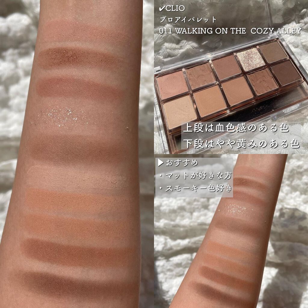プロ アイ パレット/CLIO/アイシャドウパレットを使ったクチコミ（2枚目）