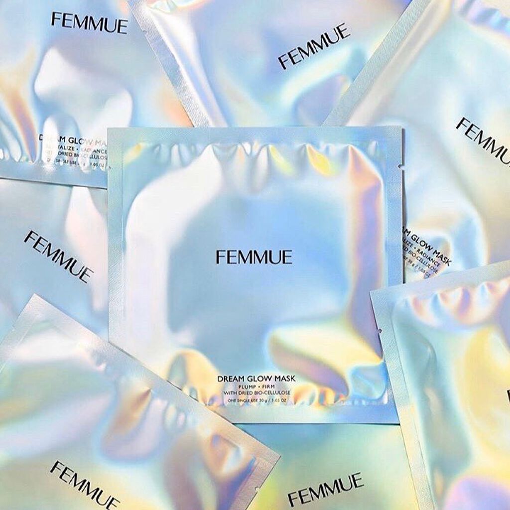 ドリームグロウマスク RR（透明感・キメ）/FEMMUE/シートマスク・パックを使ったクチコミ（2枚目）