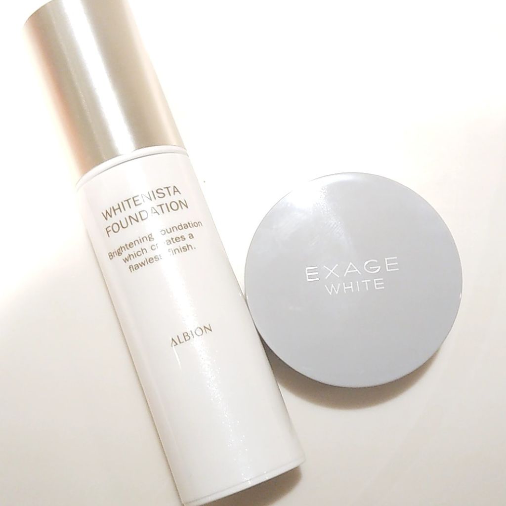 アルビオン ホワイト二スタ ファンデーション/ALBION/リキッドファンデーションを使ったクチコミ（1枚目）