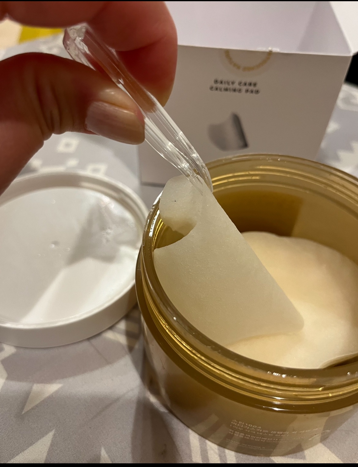 センテラ クイックカーミングパッド/SKIN1004/トナーパッドを使ったクチコミ（2枚目）