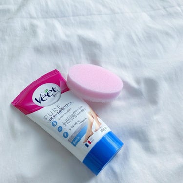 バスタイム除毛クリーム 敏感肌用 150g/Veet/除毛クリームを使ったクチコミ（1枚目）