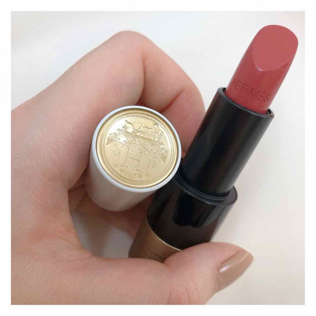 〈ルージュ・エルメス〉 ルージュ ア レーヴル サティネ/エルメス/口紅を使ったクチコミ(3枚目)