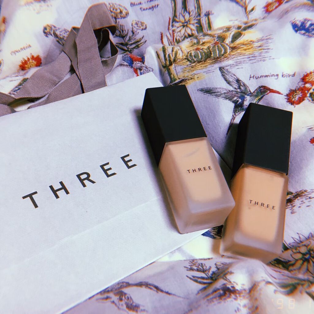 定価9504円 スリー THREE リキッドファンデーション 下地 セット