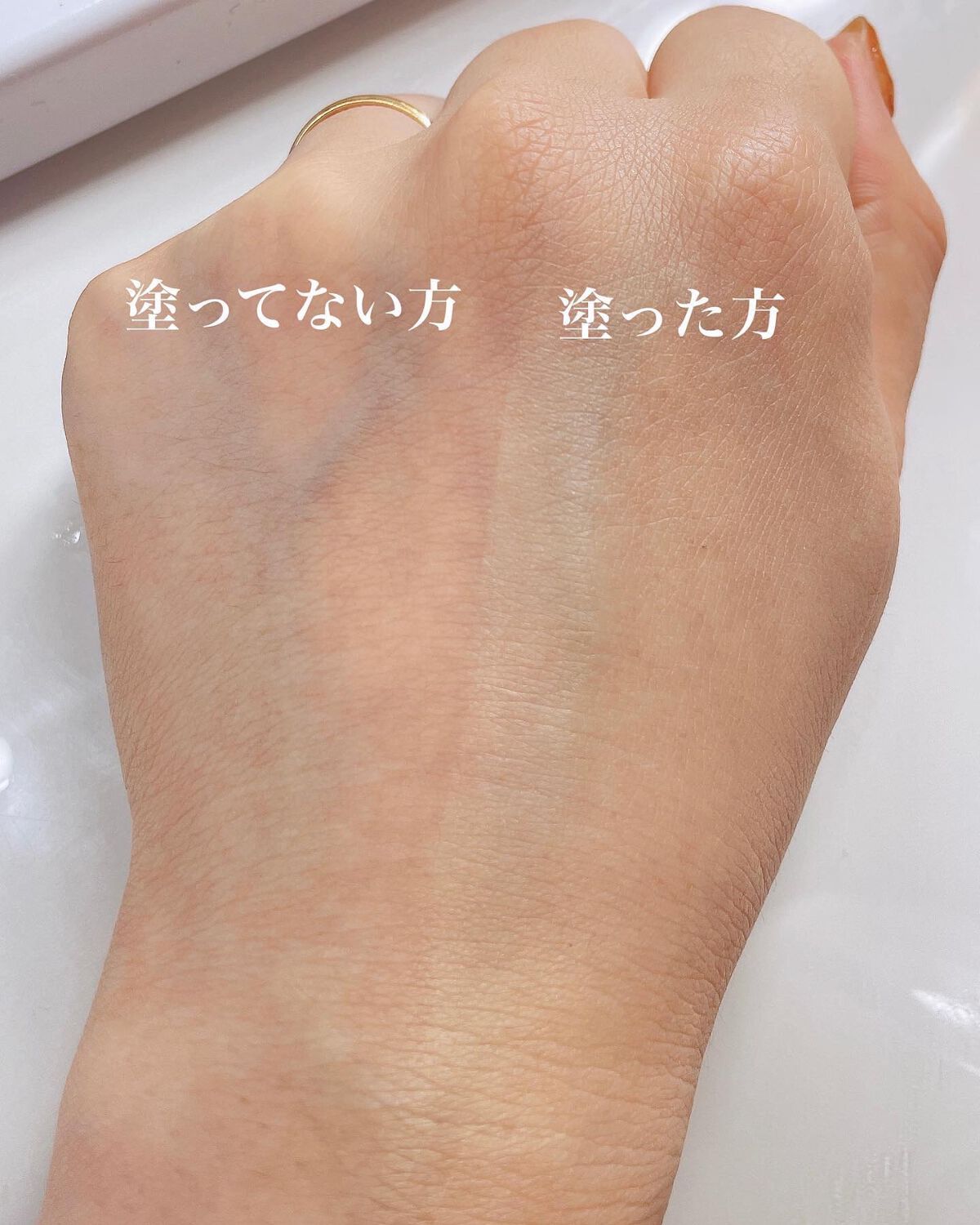 ファンデフリー サンクリーム/manyo/日焼け止めクリームを使ったクチコミ(5枚目)