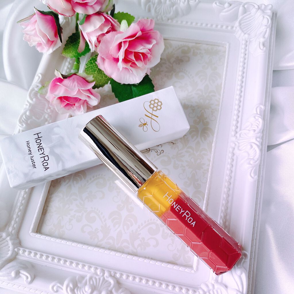 ハニーラスター r/ROAlív/リップグロスを使ったクチコミ（1枚目）