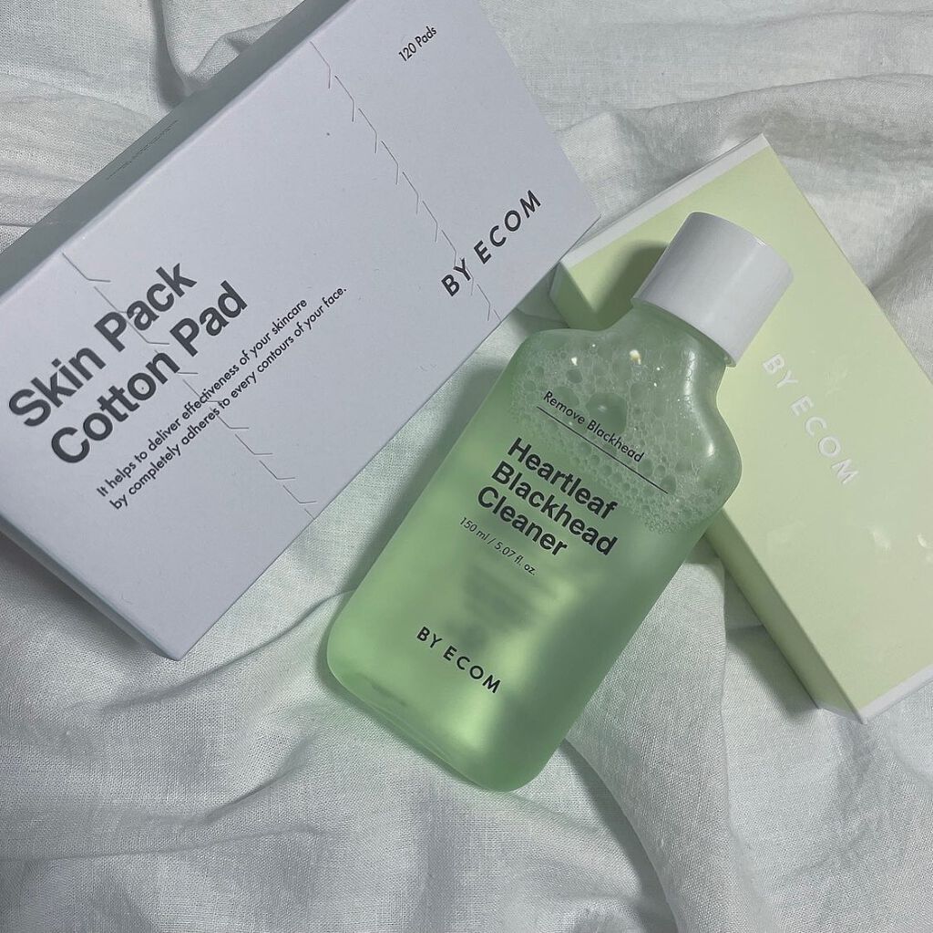 ハートリーフ ブラックヘッドクリーナー/BY ECOM/ピーリングを使ったクチコミ(2枚目)