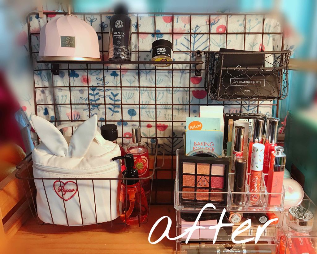 にょえる on LIPS 「百均DIYをしてみましたぁ〜っ♪(後ろの花柄布は目隠しです。普..」(1枚目)