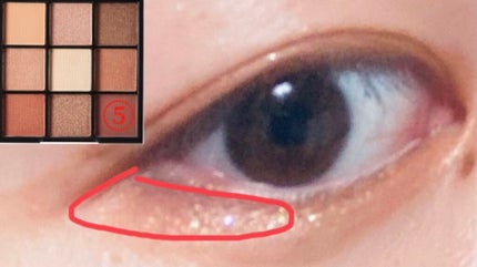 UR GLAM BLOOMING EYE COLOR PALETTE/U R GLAM/アイシャドウパレットを使ったクチコミ(7枚目)