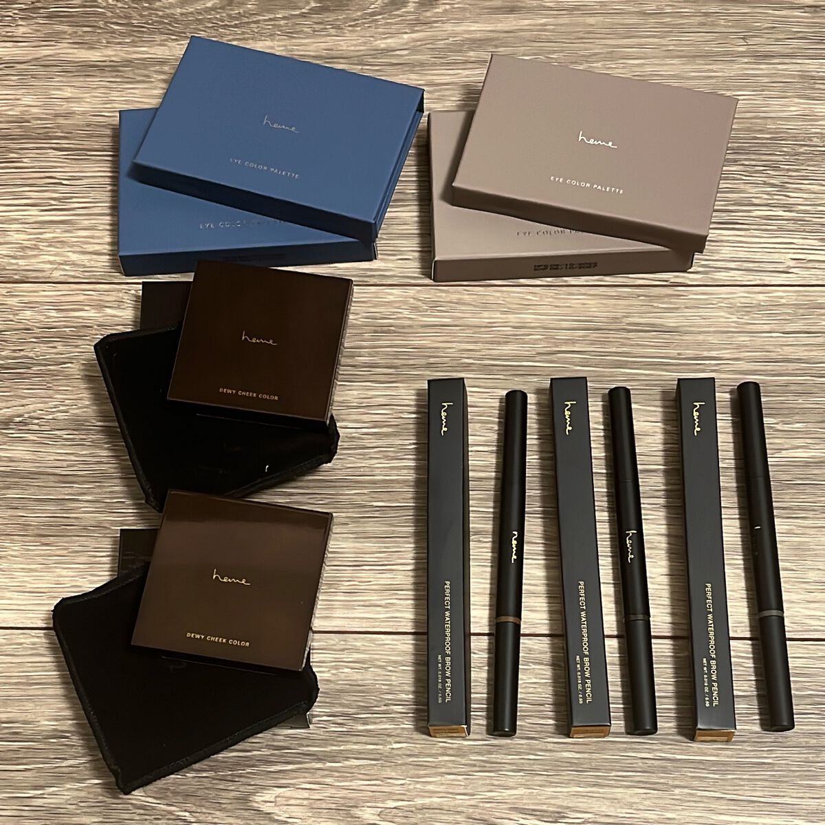 アイカラーパレット/heme/アイシャドウパレットを使ったクチコミ（2枚目）