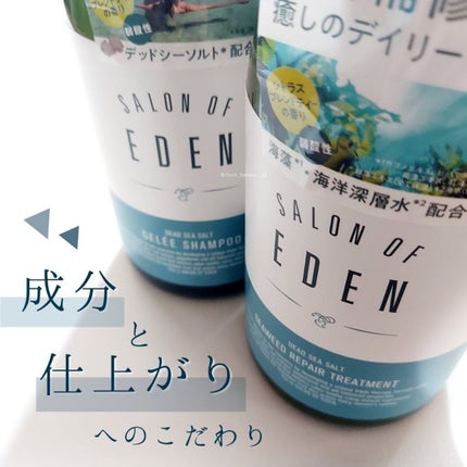 サロンオブエデン ジュレ シャンプー M/トリートメント M		/SALON OF EDEN/市販シャンプーを使ったクチコミ(2枚目)
