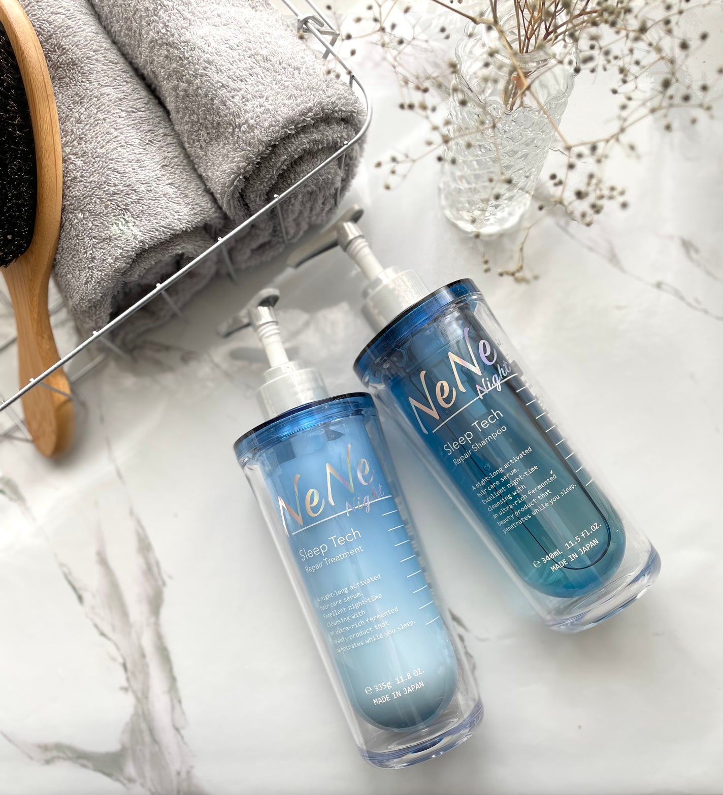 スリープテック リペア シャンプー/ヘアトリートメント/NeNe Night/市販シャンプーを使ったクチコミ(4枚目)