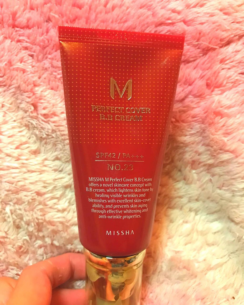 BBクリーム UV SPF40 PA+++/MISSHA/BBクリームを使ったクチコミ（1枚目）