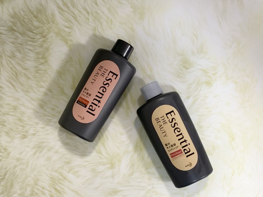 THE BEAUTY 髪のキメ美容シャンプー／コンディショナー＜モイストリペア＞	/エッセンシャル/市販シャンプーを使ったクチコミ（1枚目）