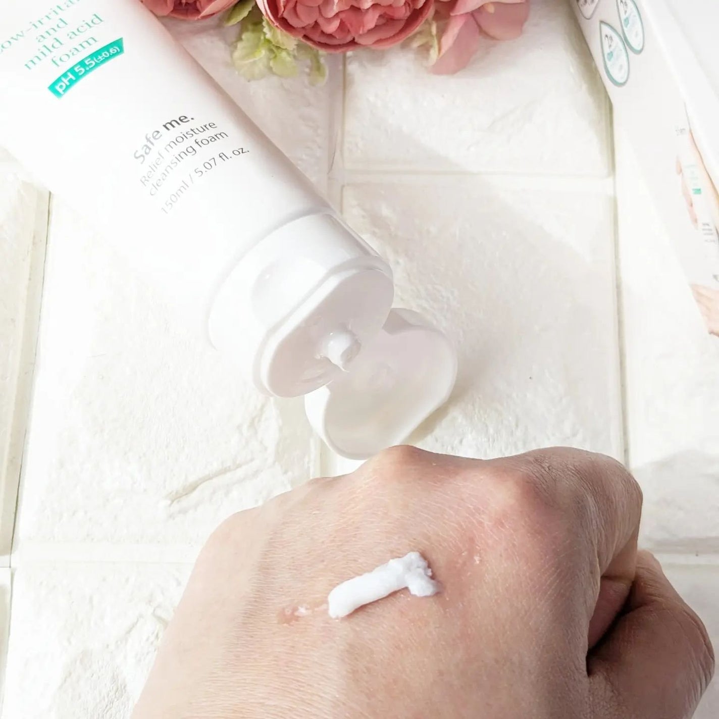 セーフミー リリーフモイスチャー クレンジングミルク /make prem/ミルククレンジングを使ったクチコミ(6枚目)