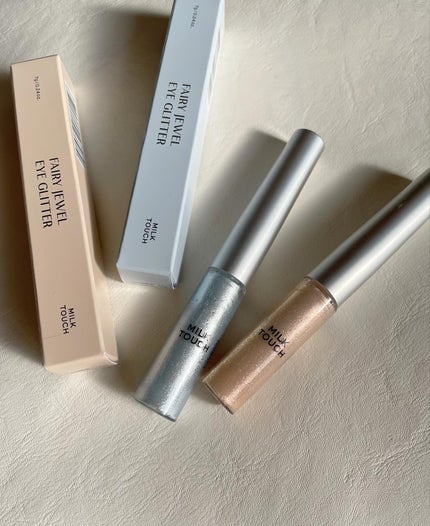 フェアリージュエルアイグリッター/Milk Touch/グリッターを使ったクチコミ(7枚目)