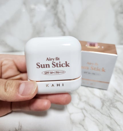 エアリーフィットサンスティック/KAHI/日焼け止めスティックを使ったクチコミ(1枚目)