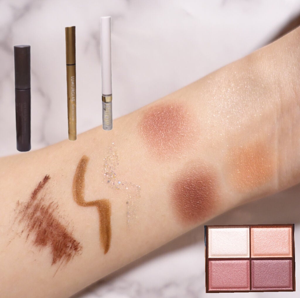 スキニーリッチシャドウ/excel/アイシャドウパレットを使ったクチコミ(4枚目)