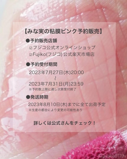 ニュアンスラップティント/Fujiko/リップティントを使ったクチコミ(5枚目)