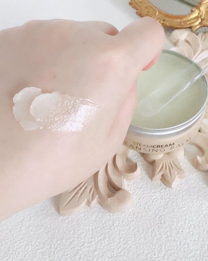 スチームクリーム クレンジングバーム/STEAMCREAM/クレンジングバームを使ったクチコミ(7枚目)