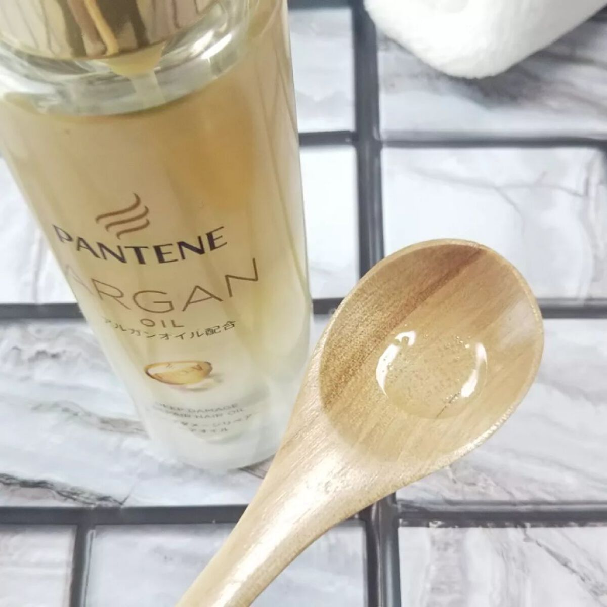 ディープダメージリペアー ヘアオイル/パンテーン/ヘアオイルを使ったクチコミ(4枚目)