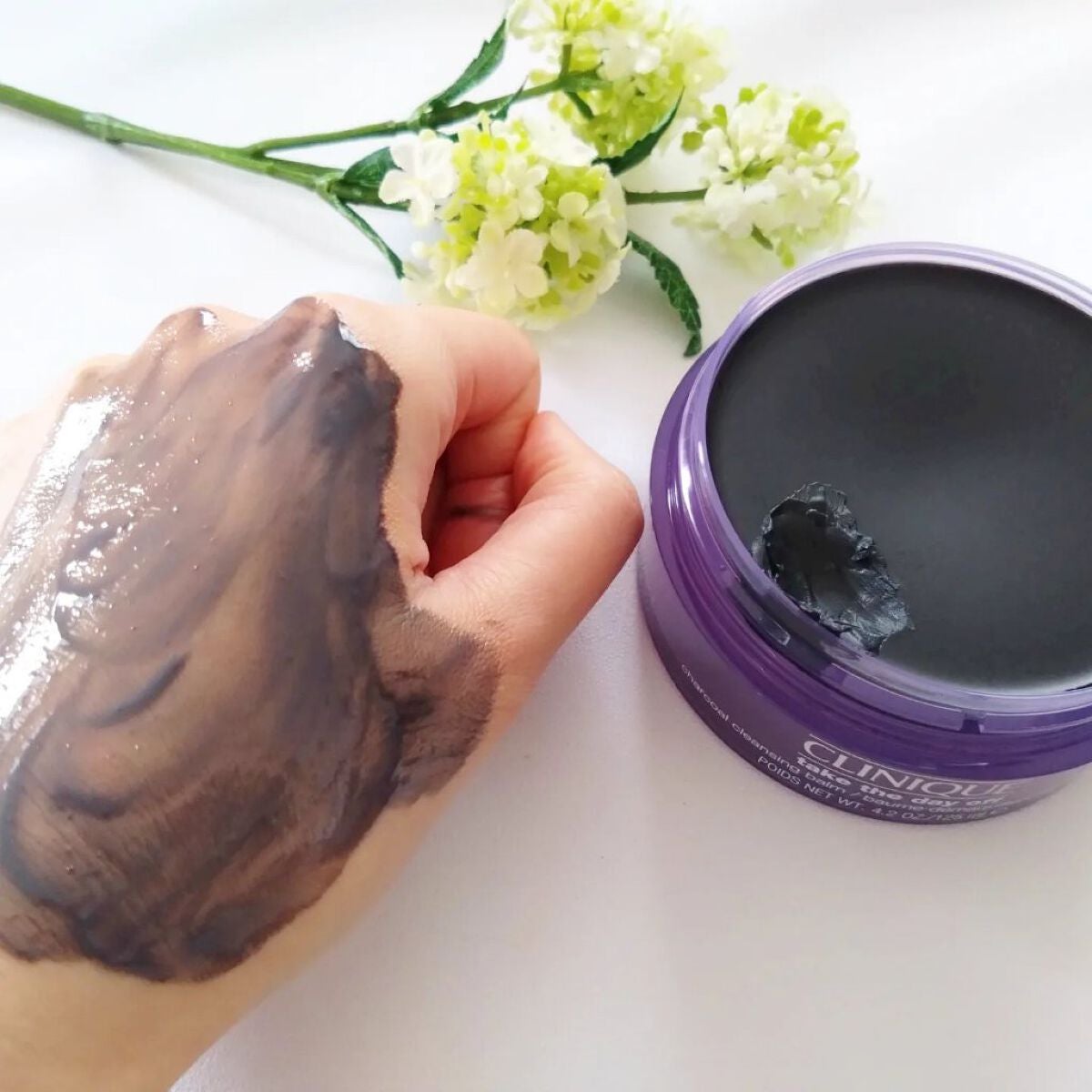 テイク ザ デイ オフ クレンジング バーム チャコール/CLINIQUE/クレンジングバームを使ったクチコミ(3枚目)