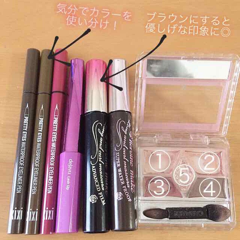 PRETTY EYES/xixi/リキッドアイライナーを使ったクチコミ（2枚目）