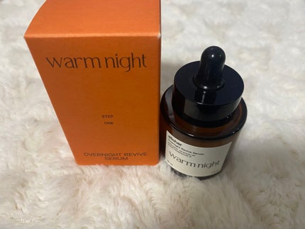 ウォームナイト - Overnight Revive Serum/elloher/美容液を使ったクチコミ(1枚目)