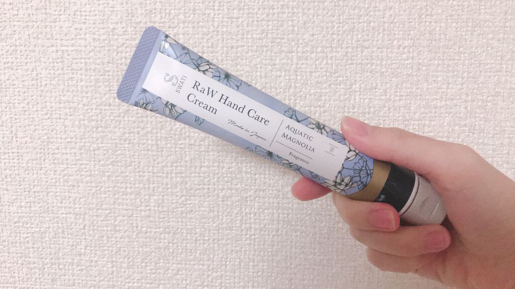 RaW Hand Care Cream(Vanilla & Sunset sea)/SWATi MARBLe/ハンドクリームを使ったクチコミ（1枚目）