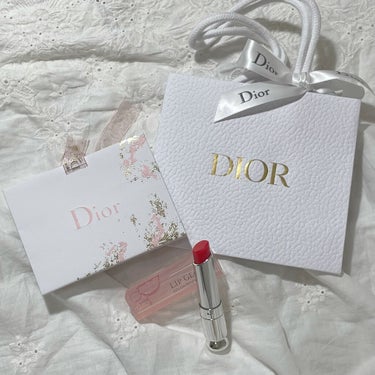 ディオール アディクト リップ グロウ 015 チェリー /Dior/リップケア・リップクリームを使ったクチコミ（1枚目）