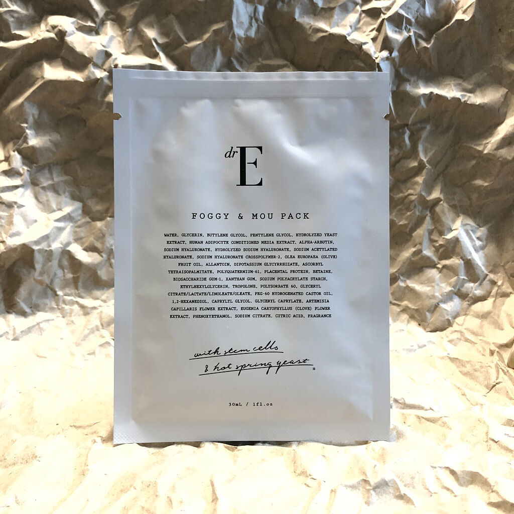 フォギー&ムーパック/dr's room/シートマスク・パックを使ったクチコミ（1枚目）