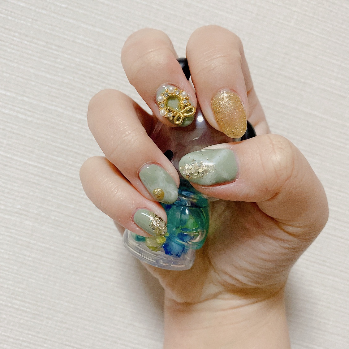 パル カラージェル/キャンドゥ/ジェルネイルを使ったクチコミ（1枚目）