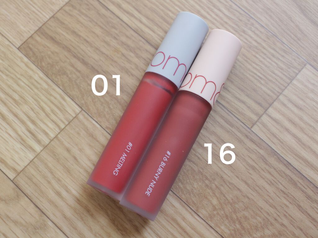 ゼロベルベットティント/rom&nd/リップティントを使ったクチコミ（1枚目）