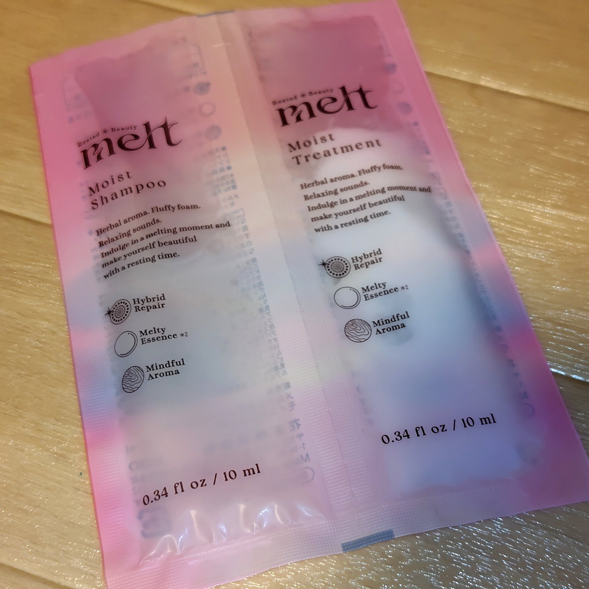 メルト モイストシャンプー／トリートメント/melt/市販シャンプーを使ったクチコミ（1枚目）