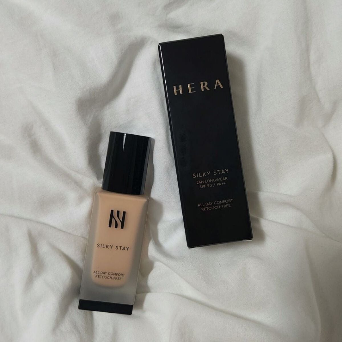 シルキーステイファンデーション/HERA/リキッドファンデーションを使ったクチコミ(2枚目)