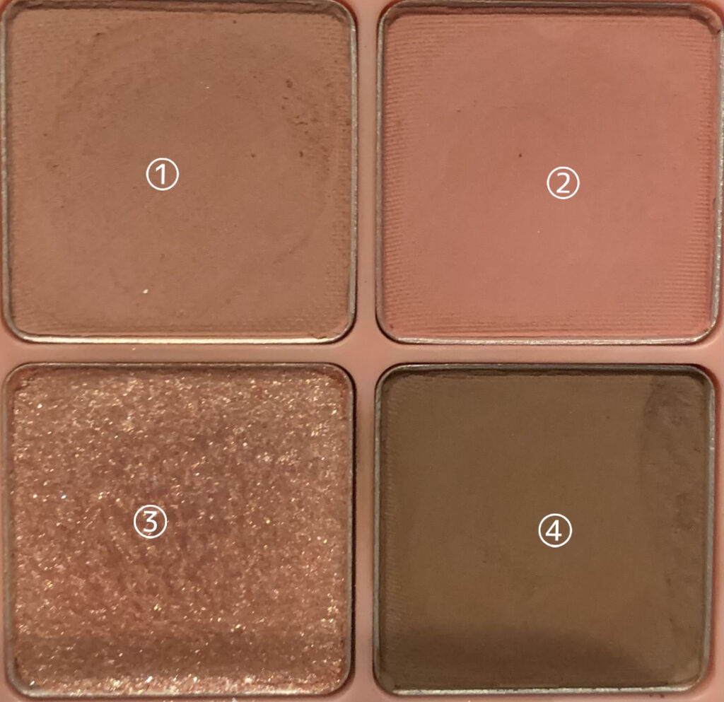 ベターザンアイズ/rom&nd/アイシャドウパレットを使ったクチコミ（2枚目）