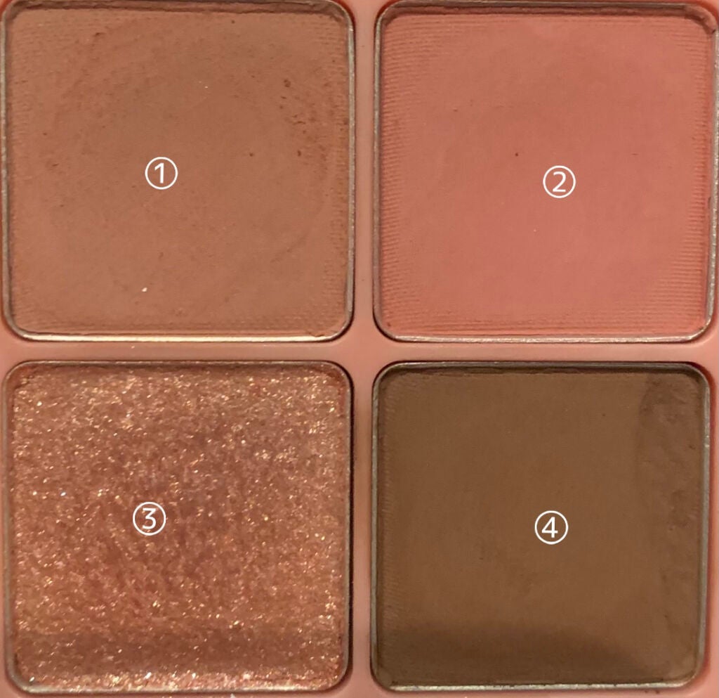 ベターザンアイズ/rom&nd/アイシャドウパレットを使ったクチコミ(2枚目)